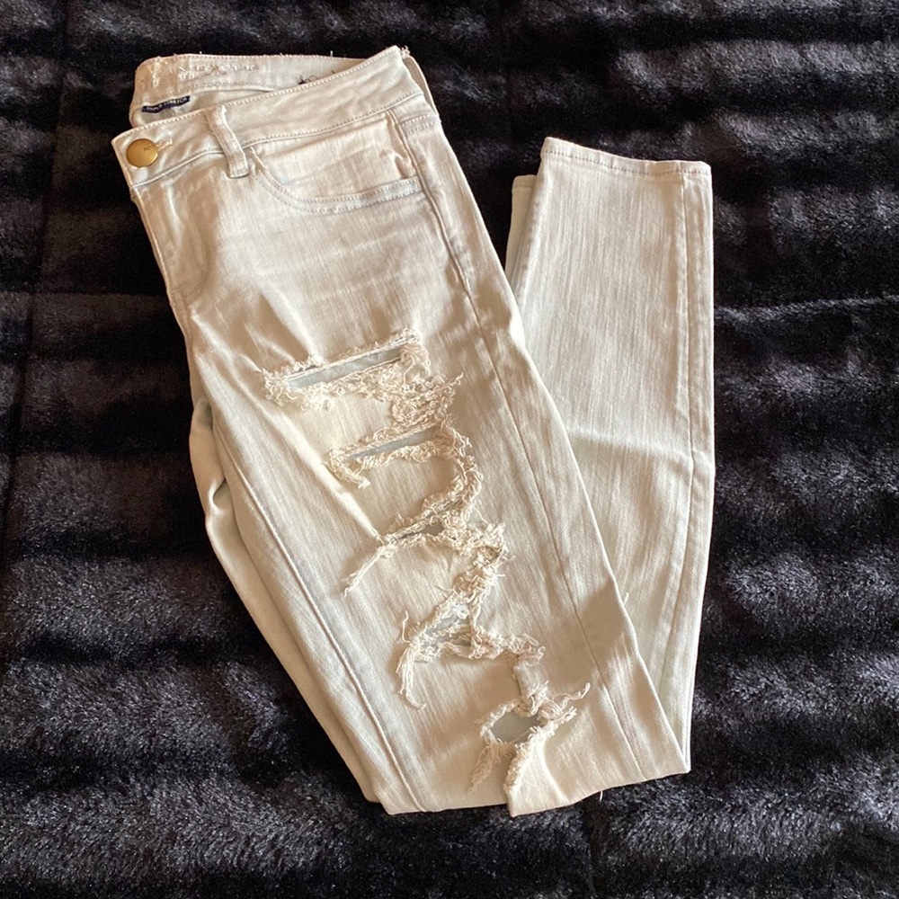 AMERICAN EAGLE LIGHT WASH JEGGING